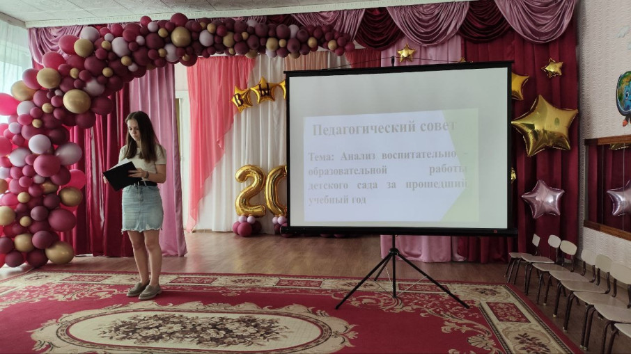 30 мая 2025 года в ГКДОУ «ДЕТСКИЙ САД №14 «ДРУЖНАЯ СЕМЕЙКА» Г.О. СНЕЖНОЕ ДНР» прошел итоговый педагогический совет на тему: «Анализ воспитательно-образовательной работы детского сада за прошедший год». 30 мая 2025 года в ГКДОУ «ДЕТСКИЙ САД №14 «ДРУЖНАЯ СЕМЕЙКА» Г.О. СНЕЖНОЕ ДНР» прошел итоговый педагогический совет на тему: «Анализ воспитательно-образовательной работы детского сада за прошедший год».